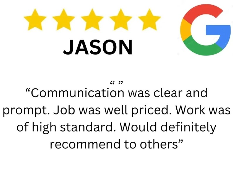 Google Review Jason