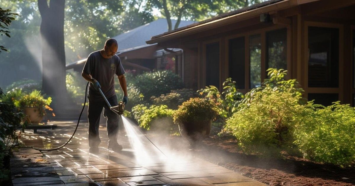 Patio Cleaning